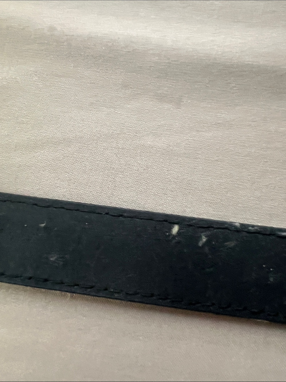 Versus By Versace Black Leather Belt with Gold-Tone Logo Buckle and Crystals - Picture 11 of 13